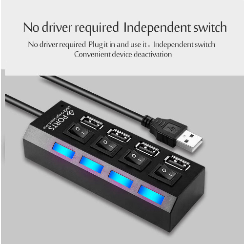 MULTIPUERTO HUB 7 PUERTOS USB 3,0