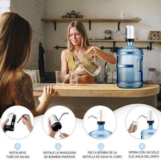 DISPENSADOR DE AGUA RECARGABLE